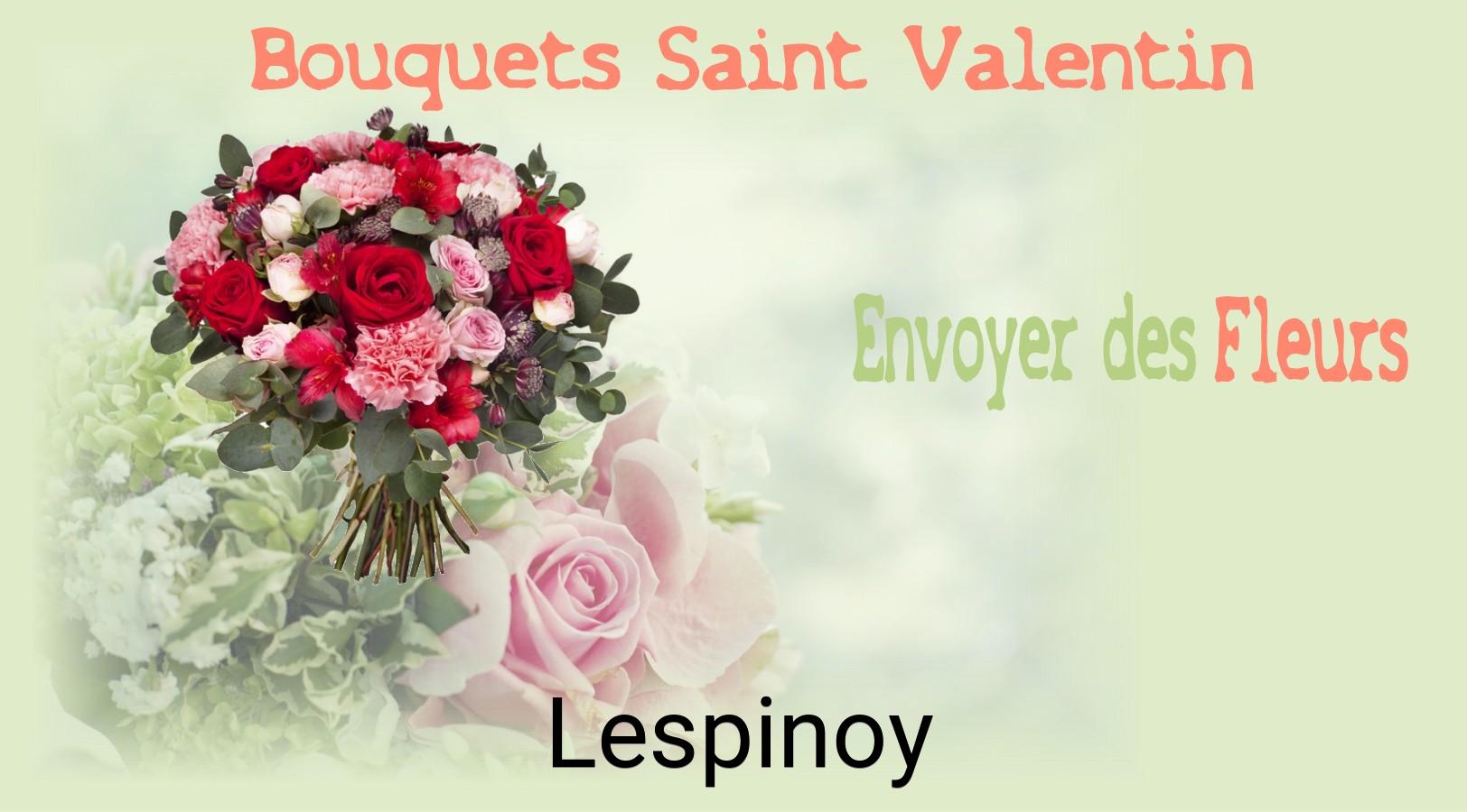 Roses de Saint-Valentin livrées à Lespinoy